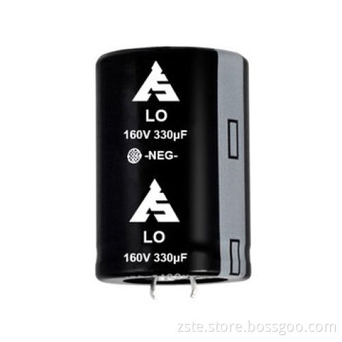 Snap-in Aluminum Electrolytic Capacitor, LO, 160V/330ufNew